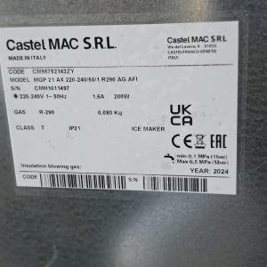 Machine à glaçons 21 kg